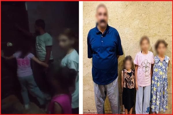 ضبط أب اعتدى على بناته بالخانكة