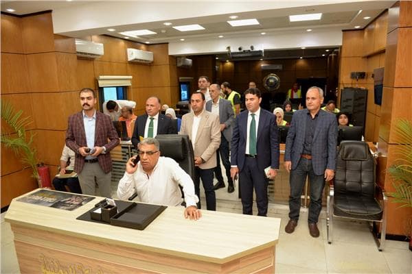 محافظ الدقهلية يوجه رؤساء المدن عبر الشبكة الوطنية