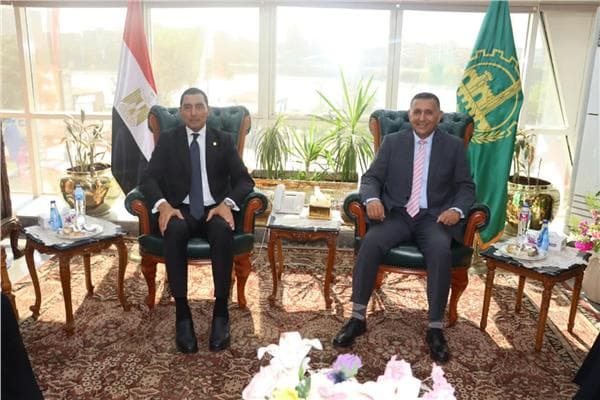 محافظ القليوبية يرحب بوزير الشباب لتفقد المحافظة