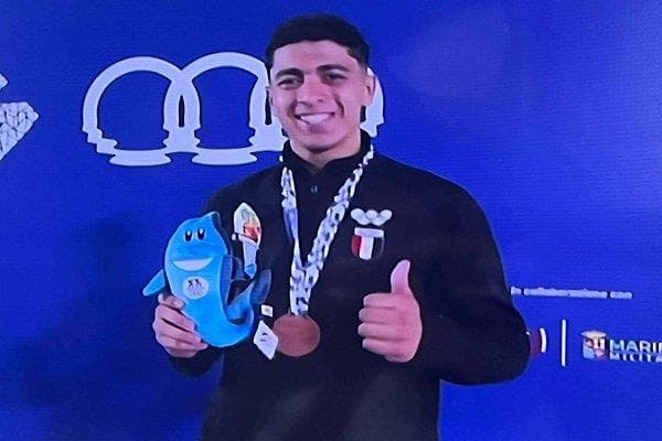 Ahmed Hisham secures bronze in 100m at Mediterranean Games