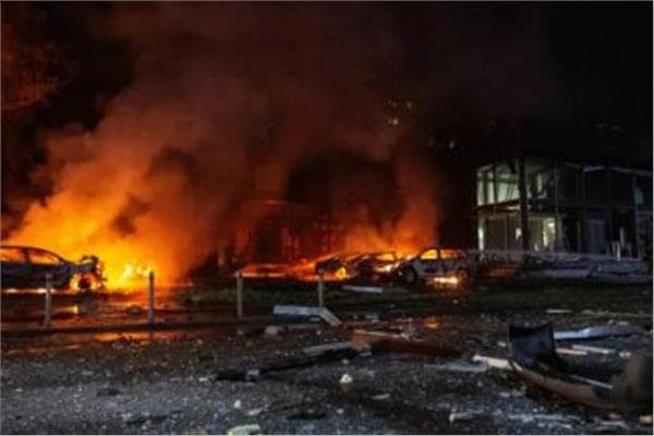 Kyiv hit by explosions and missile launches