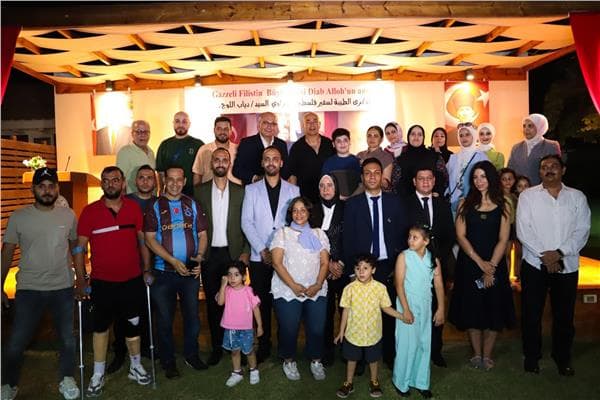 Turkish embassy hosts Egyptian and Gazan families in solidarity event