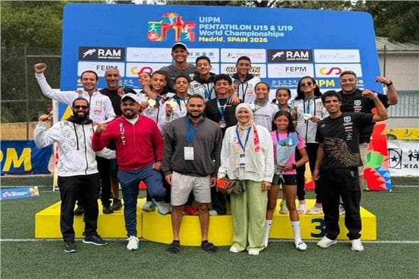 ميداليتان جديدتان لمصر في بطولة العالم للخماسي الحديث
