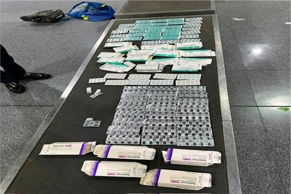 Cairo Airport Customs Recovers Illicit Items