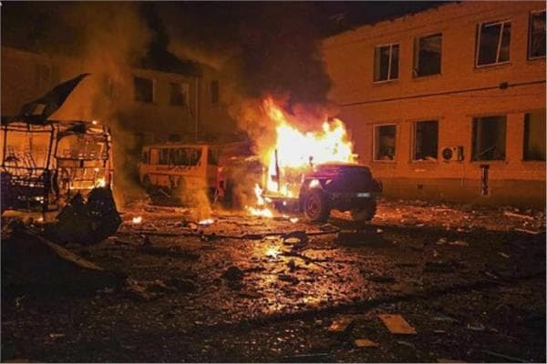 Ukrainian officials report 3 dead in Kyiv attack