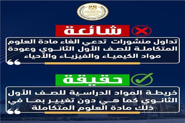 Al-Taleem clarifies science subject cancellation