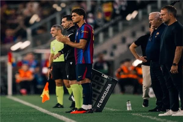 Barcelona features Hamza Abdul Karim's debut