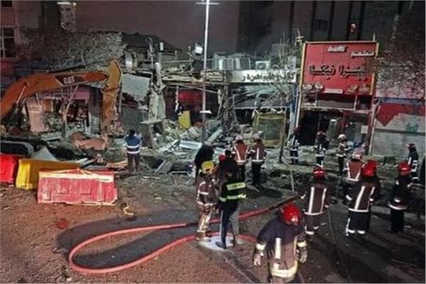Gas pipeline explosion near Mashhad