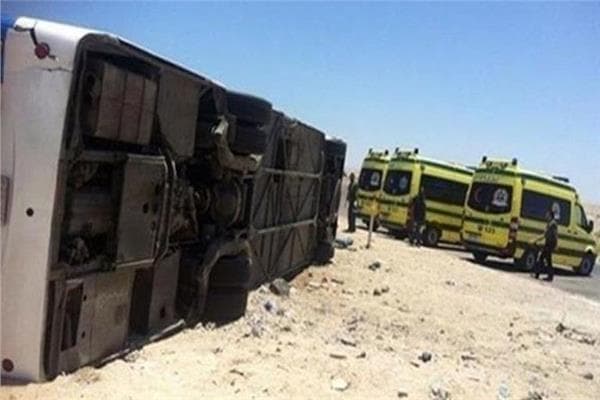 وزيرة التضامن تتابع حادث أتوبيس بجنوب سيناء