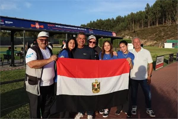 مصر في أكبر وفد بطولة الرماية العالمية