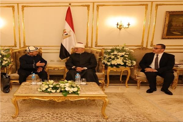 Grand Mufti Meets Kyrgyz Religious Leader