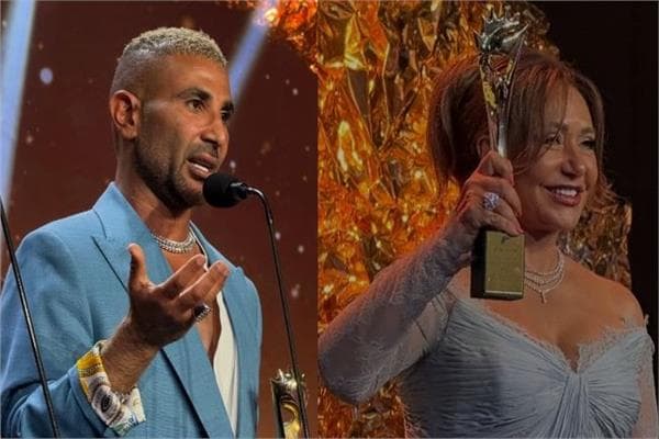 Laila Eloui and Ahmed Saad at 2026 Murex d'Or