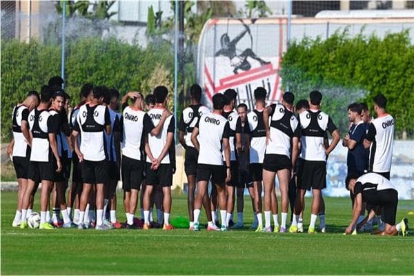 الزمالك يخوض تدريبه بفقرة بدنية