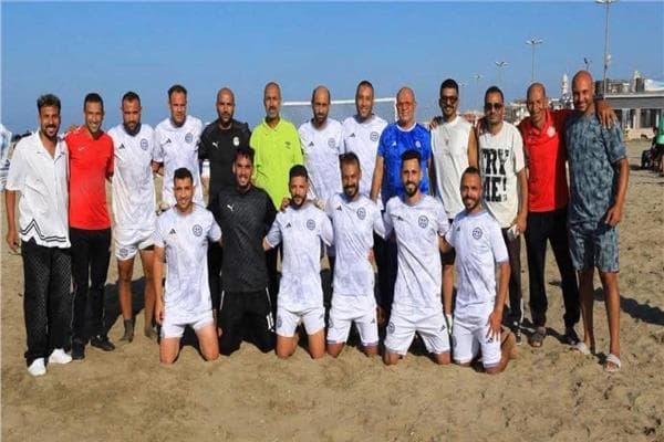 المريخ يتوج بلقب أول بطولة شاطئية بورسعيد