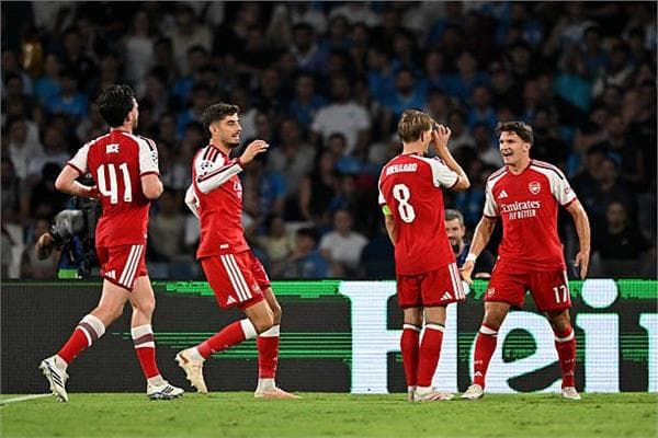 Arsenal secures key win at Napoli