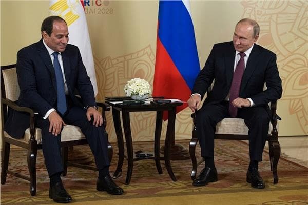 السيسي وبوتين يركزان على خفض التصعيد في الأزمة الإيرانية