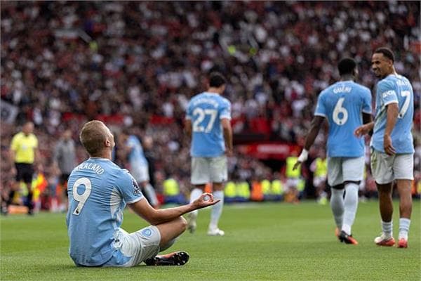 Haaland praises resilient win over United