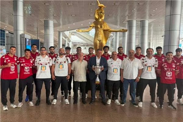President of Handball Federation Meets Africa Champions