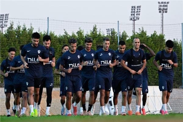 Zamalek finishes training for Ghazl El Mahalla