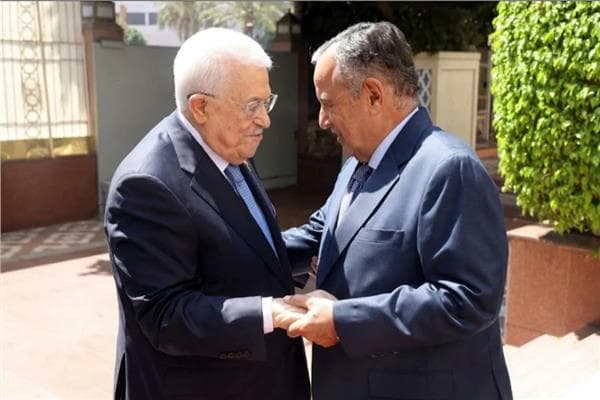 Elaraby Receives Palestinian Leader