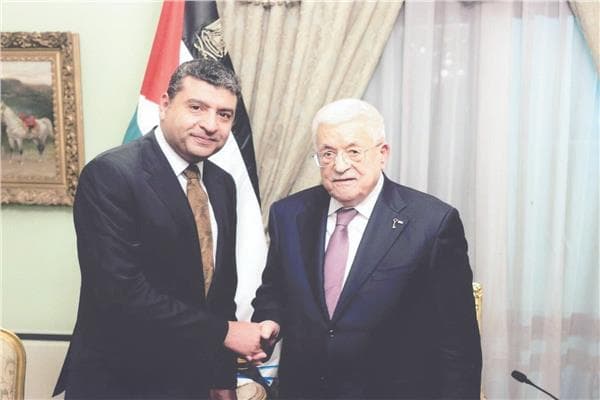 President Abbas Affirms Egypt's Support