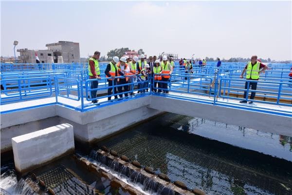 مشروع تطوير محطة مياه كوم القناطر