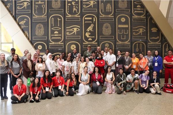 Regional Special Olympics delegations visit Grand Egyptian Museum