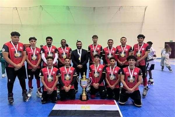 Egyptian team wins skate polo title