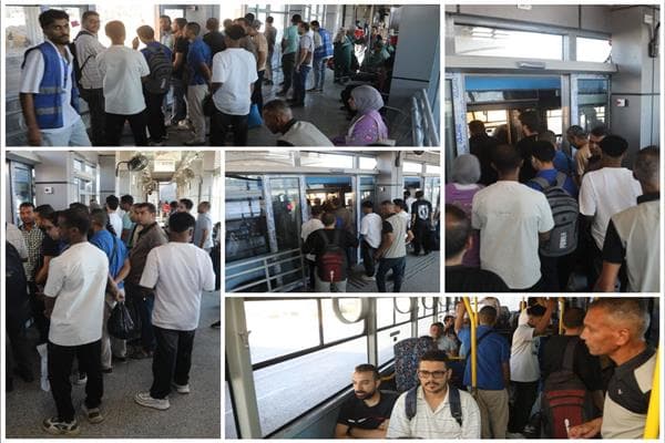 Changes in passenger habits on ring road buses