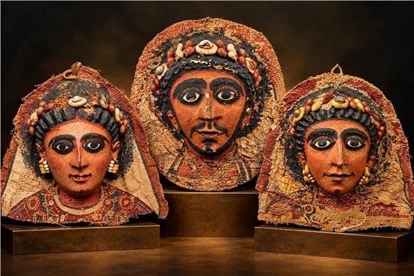 Five Masks Symbolize Immortality