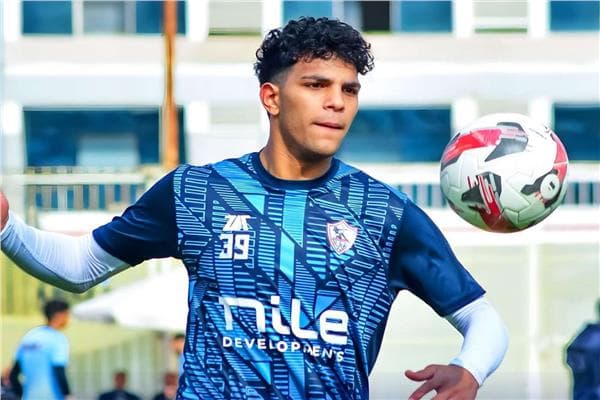 Mohamed El-Sayed trains with Zamalek