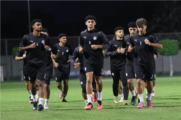 Youth team final training before Morocco match