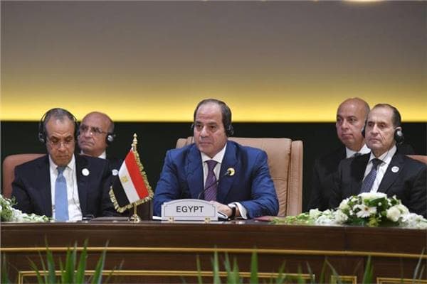 السيسي يوافق على بيان قمة نيباد