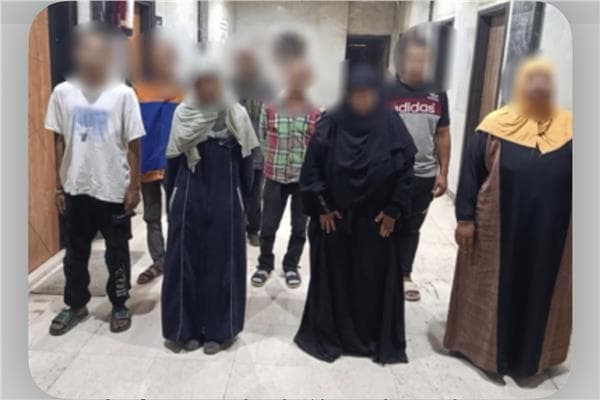 Nine detained for child exploitation in Cairo
