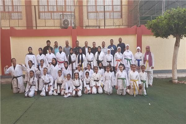 Nagah Hamadi Education leads in karate qualifiers