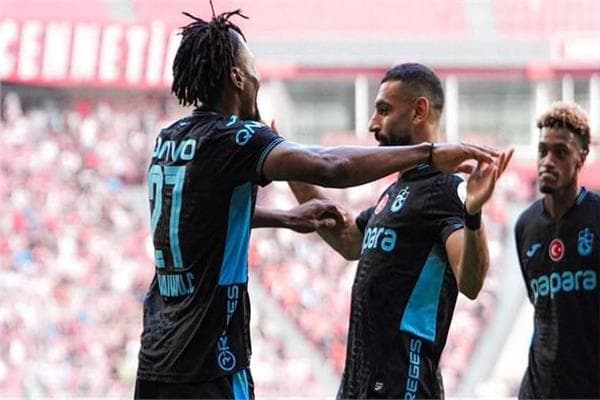 Mohamed Salah's celebration after hat-trick at Samsun