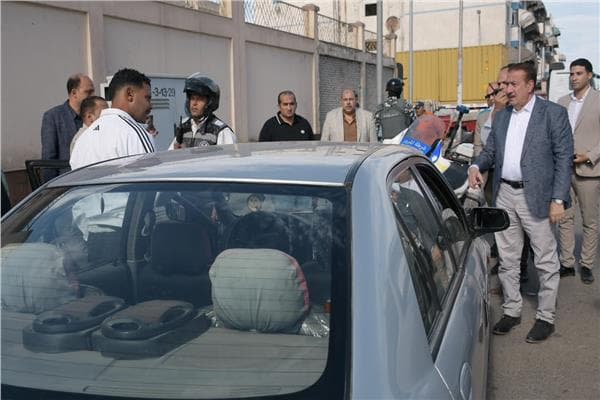 Port Said Governor fines wrong-way driver