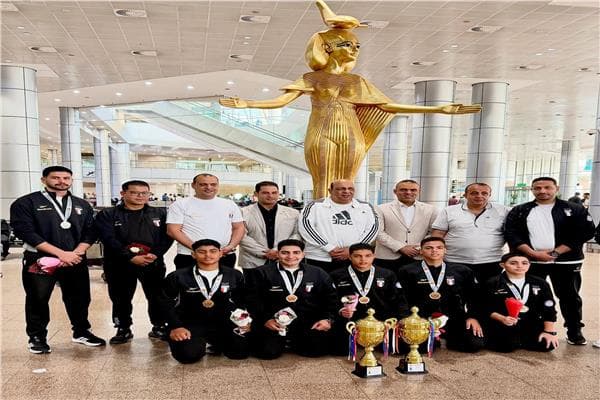 Reception for Wu Shu champions in Tunisia