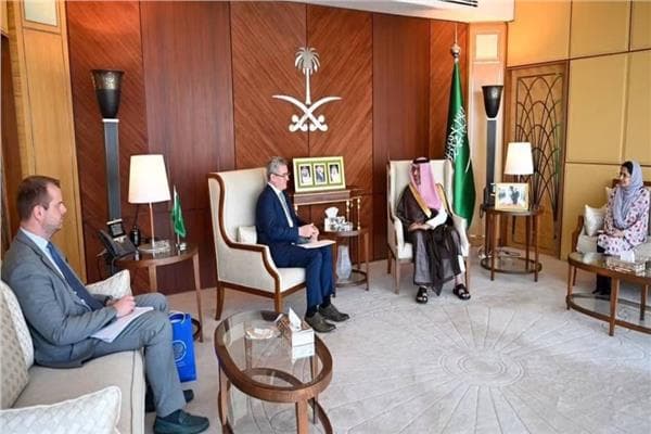 Russian ambassador to Cairo meets Saudi counterpart
