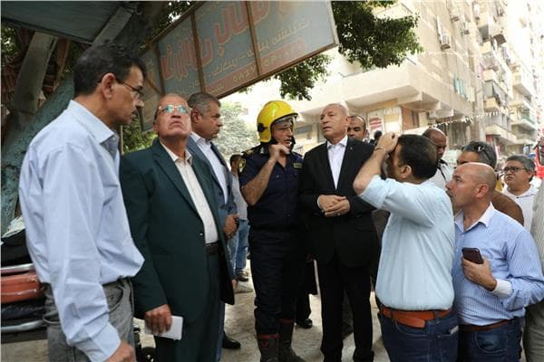 Cairo Civil Protection Searches for Survivors