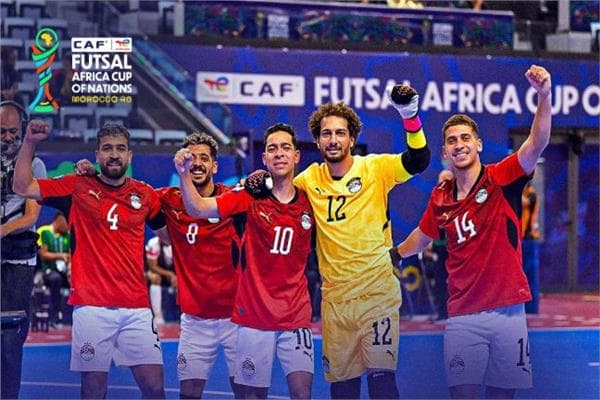 موعد مباراة مصر وأنجولا في أمم أفريقيا لكرة الصالات
