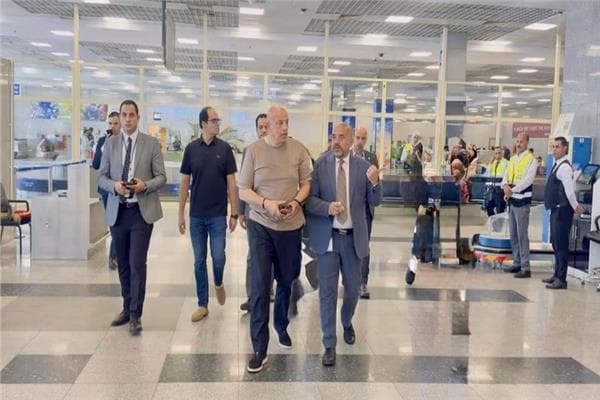 Al-Nashar reviews Hurghada Airport upgrades