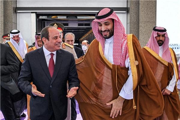 President Sisi's message to King Salman