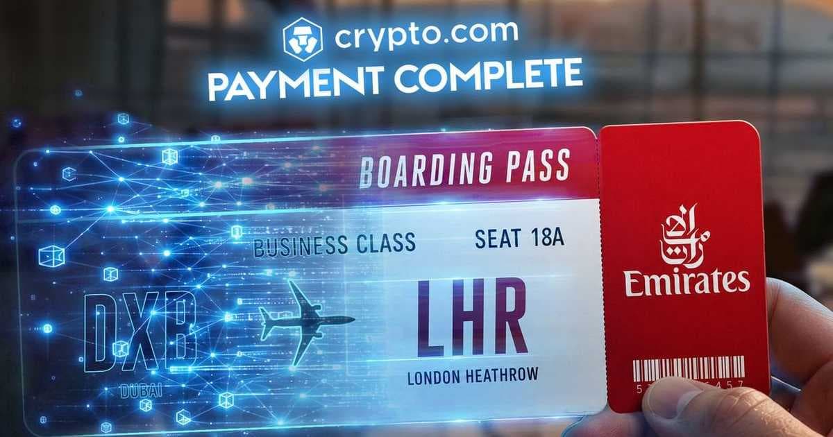 Emirates Airlines adopts Crypto.com Pay