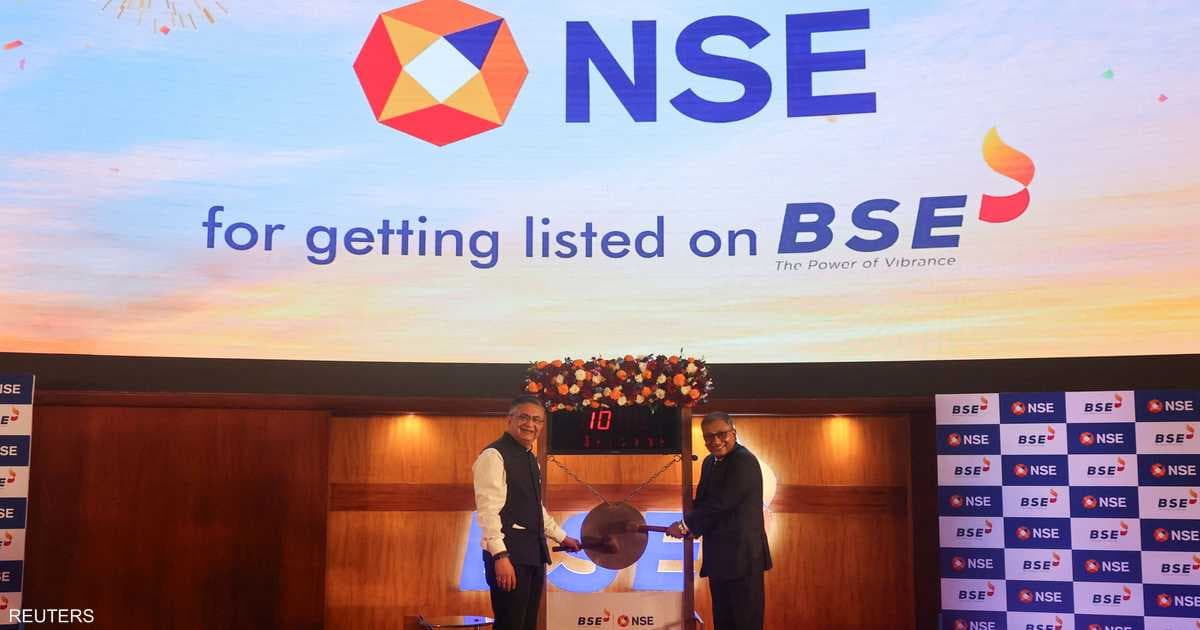 India's largest stock exchange lists $46B worth