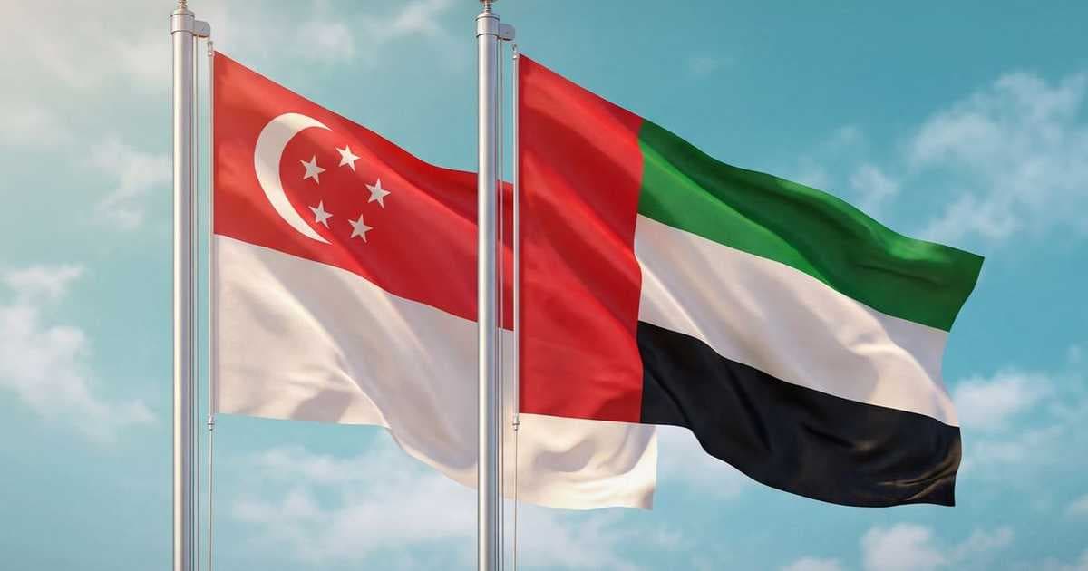 الإمارات وسنغافورة تتعاونان لتعزيز الشراكة الاقتصادية