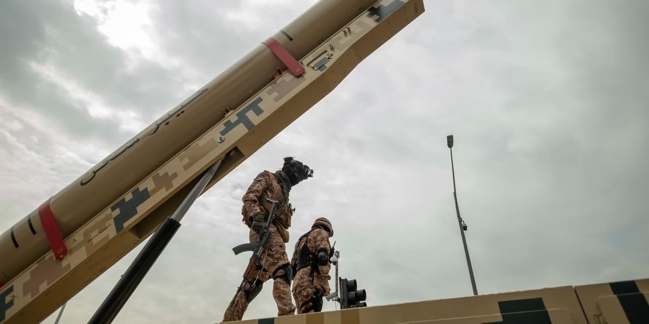 Iran’s Kheibar Shekan Missile in Action