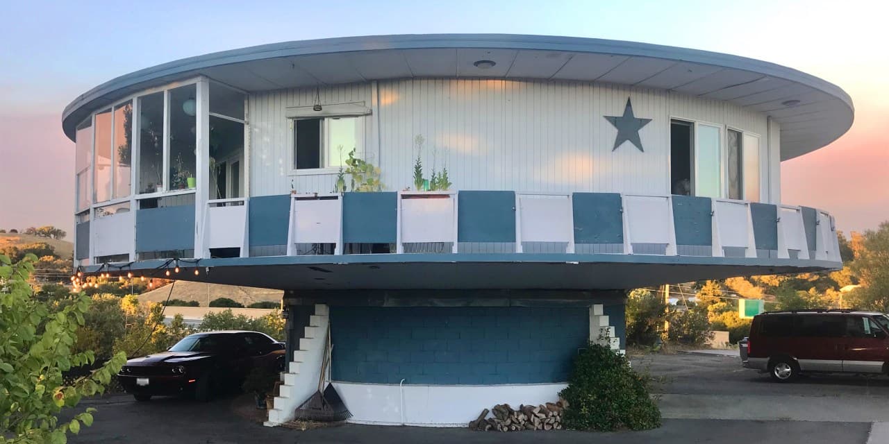 California rotating home hits market