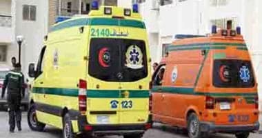 شاب يسقط من قطار فى منشأة القناطر