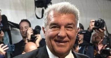 Laporta skips Barcelona training after heart crisis